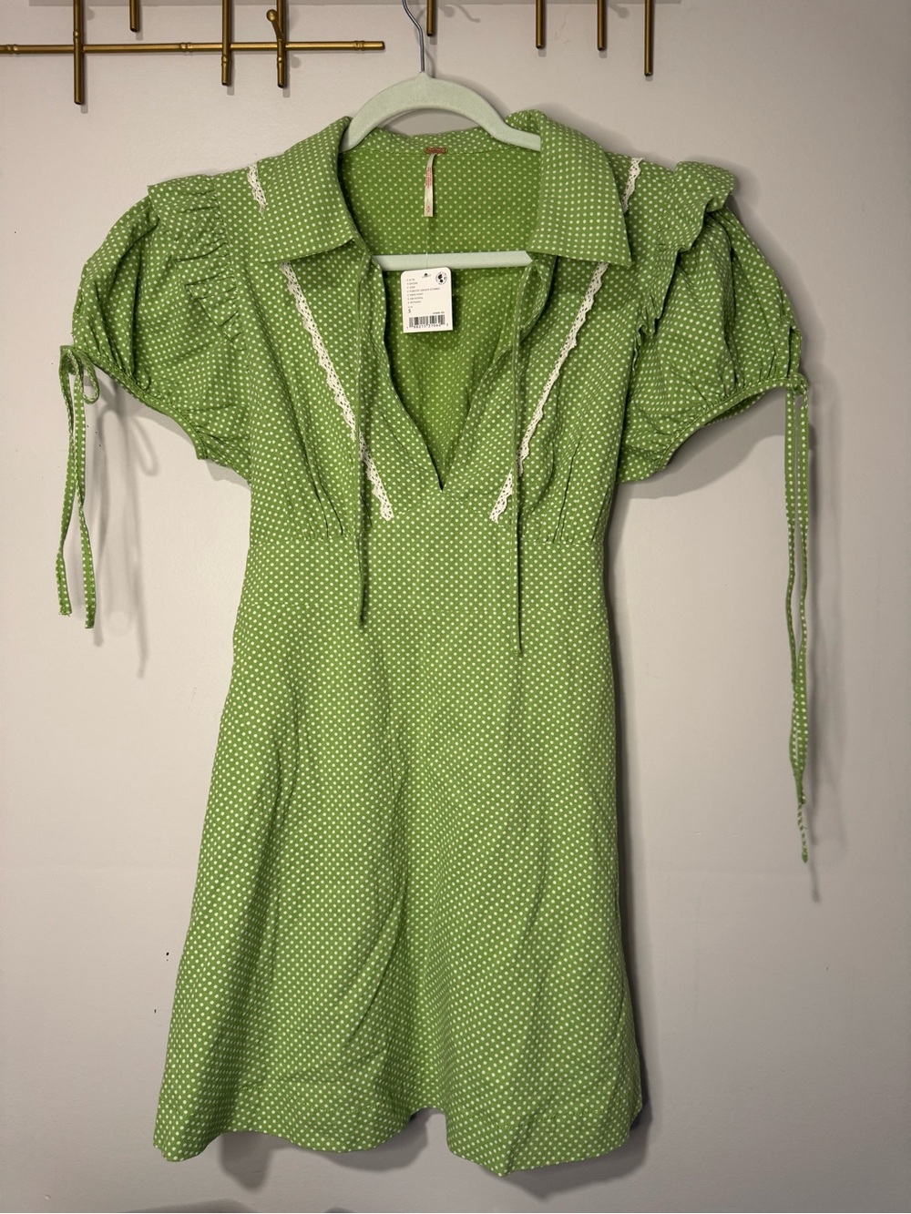 The Free People Dottie Mini Dress